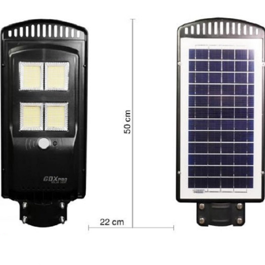 Đèn năng lượng mặt trời 4 đầu 100W