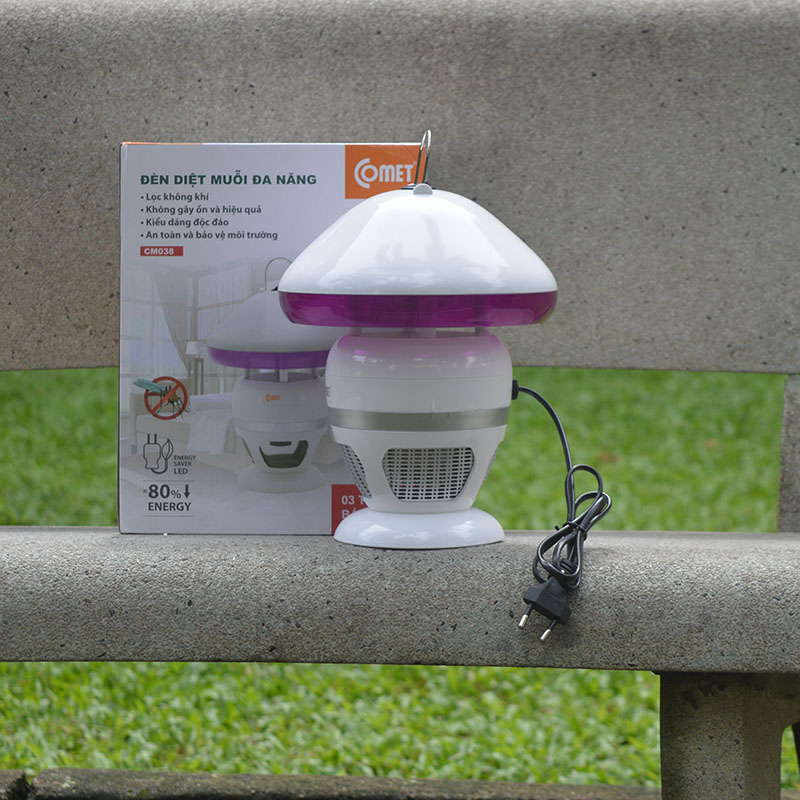 Đèn máy bắt muỗi cao cấp Comet 038 chính hãng