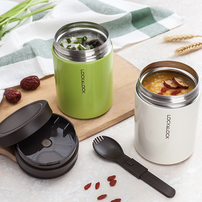 Bình Giữ Nhiệt / Ủ Cháo Lock&Lock 500ml - Hàng Chính Hãng
