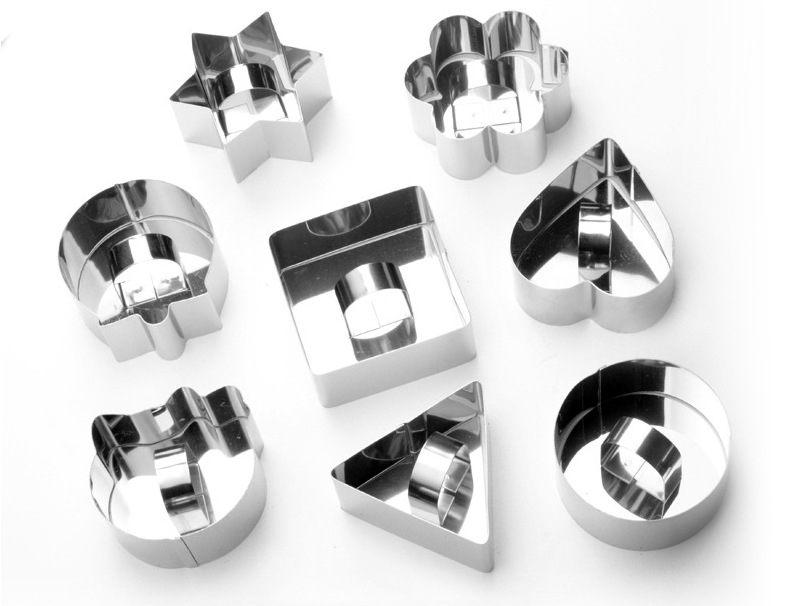 Khung làm bánh bằng thép không rỉ (nhiều hình) TT003