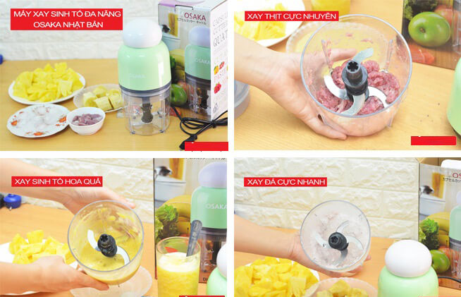 Máy Xay Đa Năng OSAKA (nắp tròn) DH807