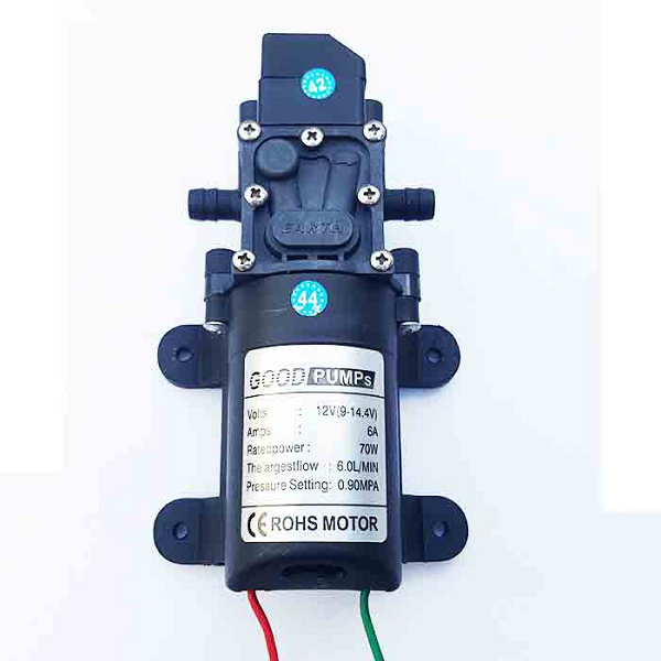 Bộ máy bơm tăng áp 12V TA3977- Công suất 70W / 6lit tự động ngắt