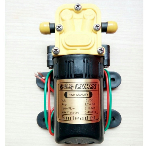 Máy bơm mini áp lực 12V XLD PUMPS 965 - Công suất 30W / 3.1L