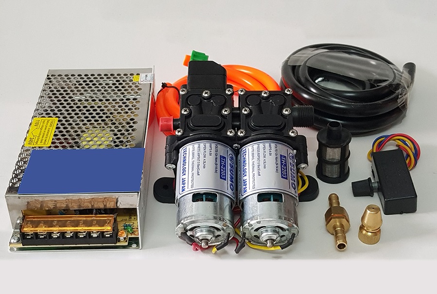 Máy bơm tăng áp kép SM TH 2203 80W - Nguồn tổ ong