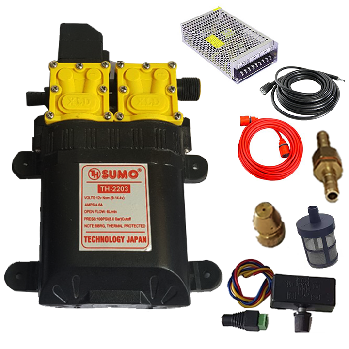 Máy bơm tăng áp kép SM TH 2203 96W [Chính Hãng BH 12T]