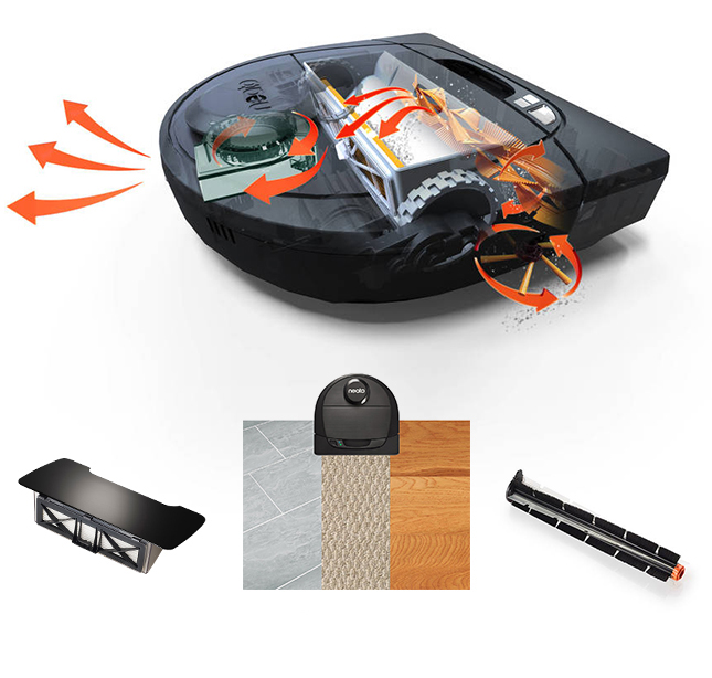 Robot hút bụi Botvac D7 Connected Chính Hãng USA