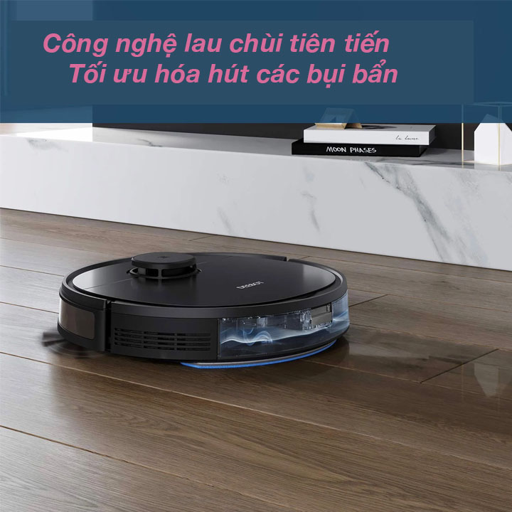 Robot hút bụi lau nhà Ecovacs Deebot OZMO 950 Bản Quốc Tế