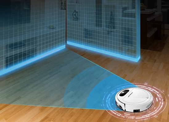 Robot hút bụi lau nhà Liectroux 11S