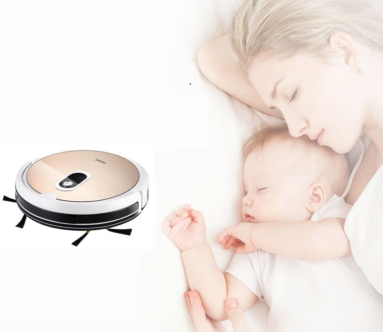 Robot hút bụi lau nhà Probot nelson A3S wifi, điều khiển qua điện thoại