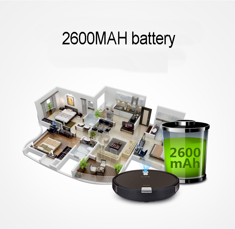 Robot thông minh hút bụi lau nhà tự động  ILIFE X660 GYRO