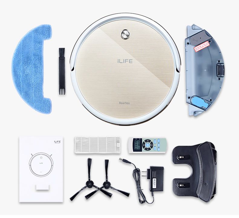 Robot thông minh hút bụi và lau nhà ILIFE X451