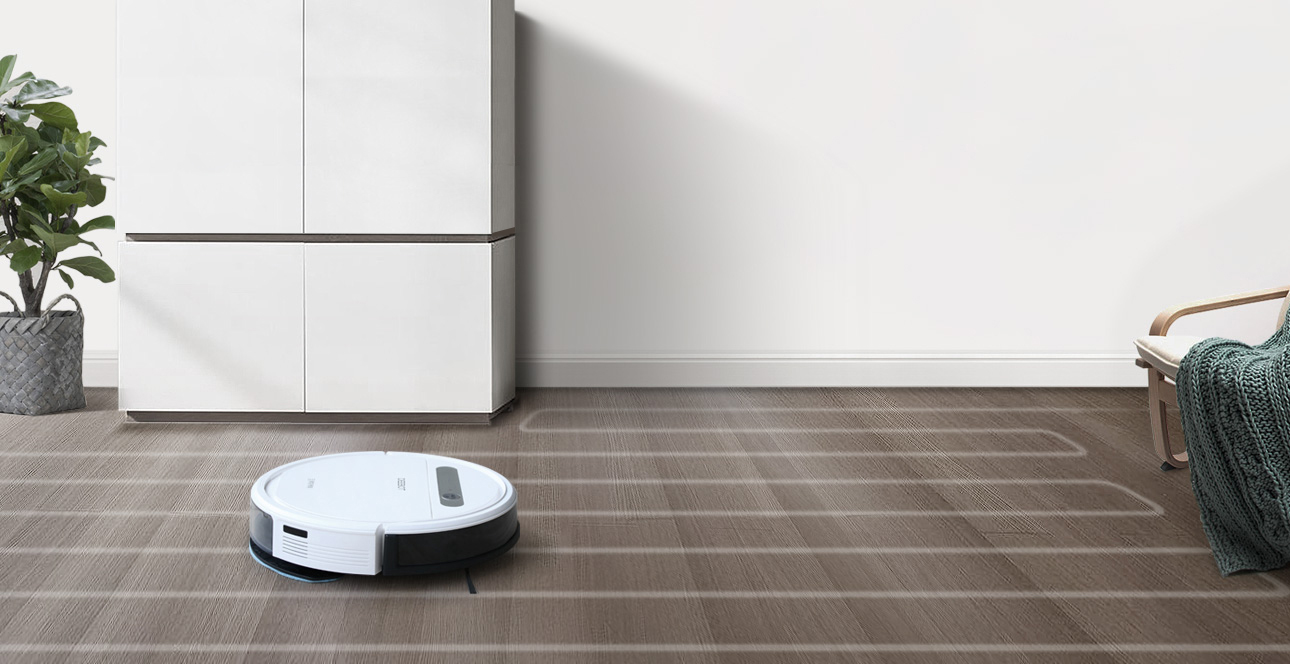 robot hút bụi lau nhà ecovas dd35