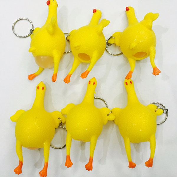 Móc Khóa Gà Đẻ Trứng