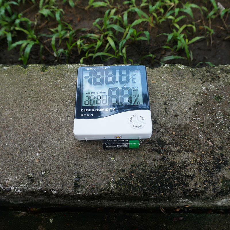 Máy Đo Nhiệt Độ Độ Ẩm Có Đồng Hồ