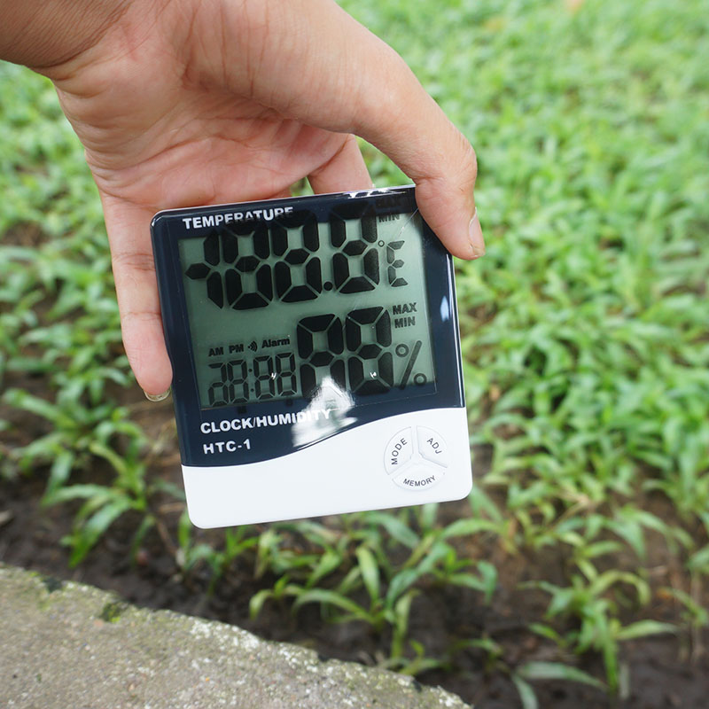 Máy Đo Nhiệt Độ Độ Ẩm Có Đồng Hồ