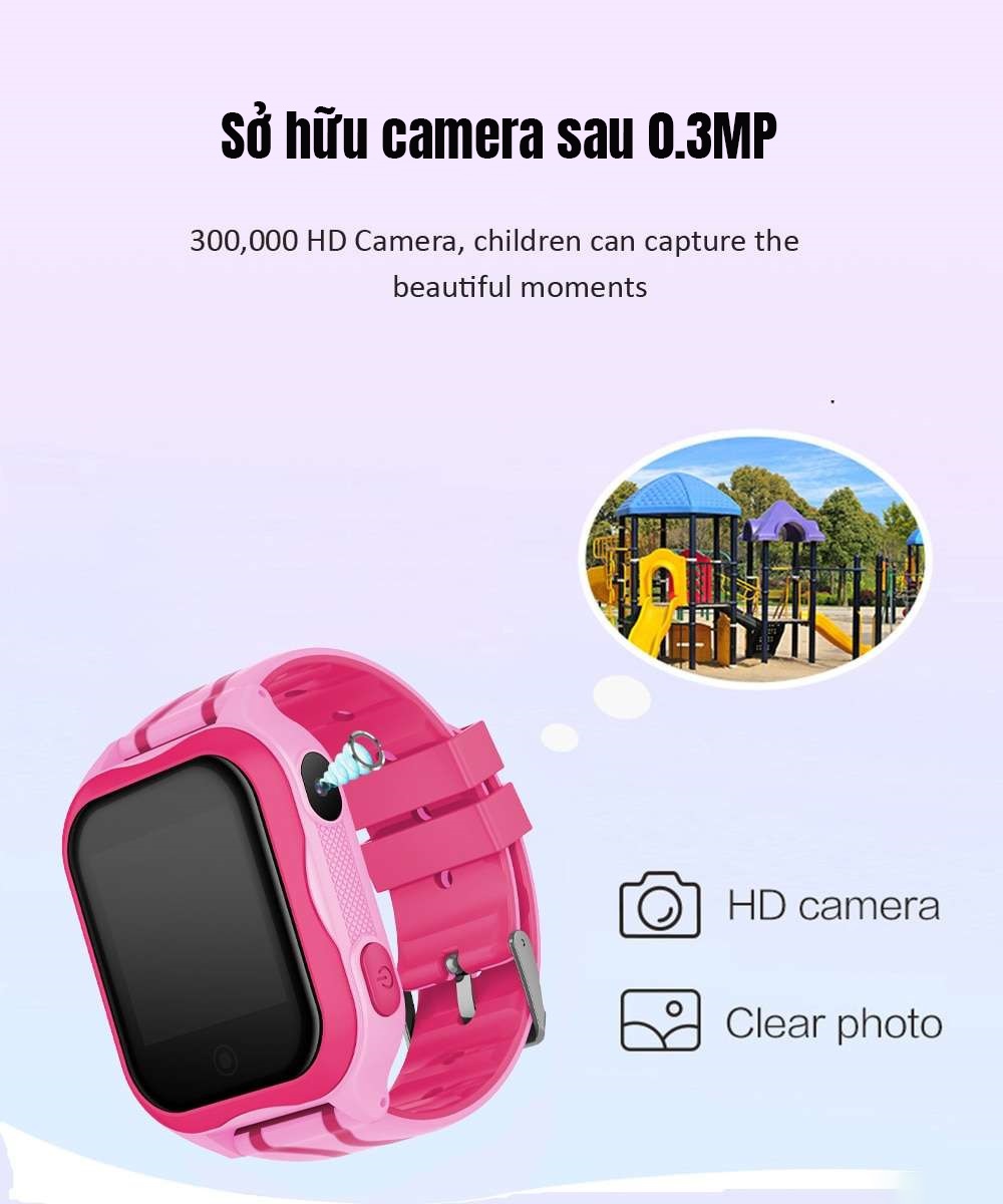 Đồng hồ định vị trẻ em A32WS GPS & LPS - Có chống nước bụi IP67