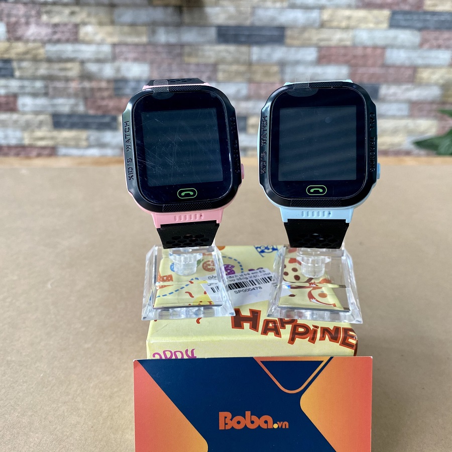 Đồng hồ định vị trẻ em E5 GPS (Hỗ trợ tiếng Việt) - Hot 2019 (Xanh)