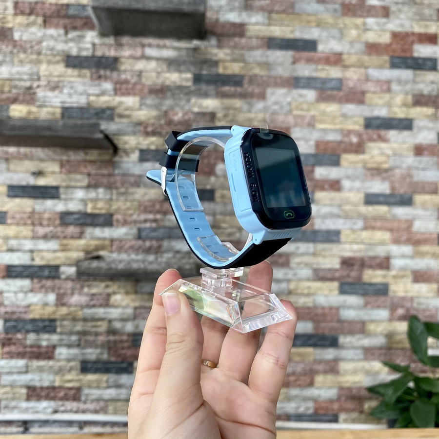 Đồng hồ định vị trẻ em E5 GPS (Hỗ trợ tiếng Việt) - Hot 2019 (Xanh)