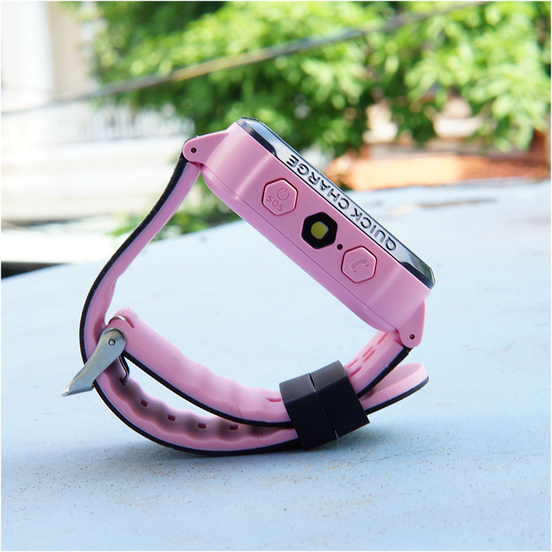 Đồng hồ định vị trẻ em E5 GPS (Hỗ trợ tiếng Việt) - Hot 2019 (Xanh - Tím)