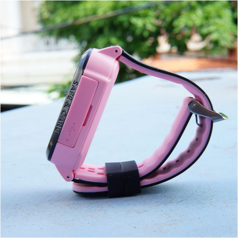 Đồng hồ định vị trẻ em E5 GPS (Hỗ trợ tiếng Việt) - Hot 2019 (Xanh - Tím)