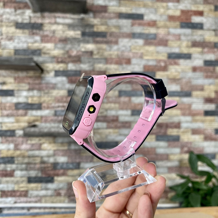 Đồng hồ định vị trẻ em E5 GPS (Hỗ trợ tiếng Việt) - Hot 2019 (Xanh - Tím)