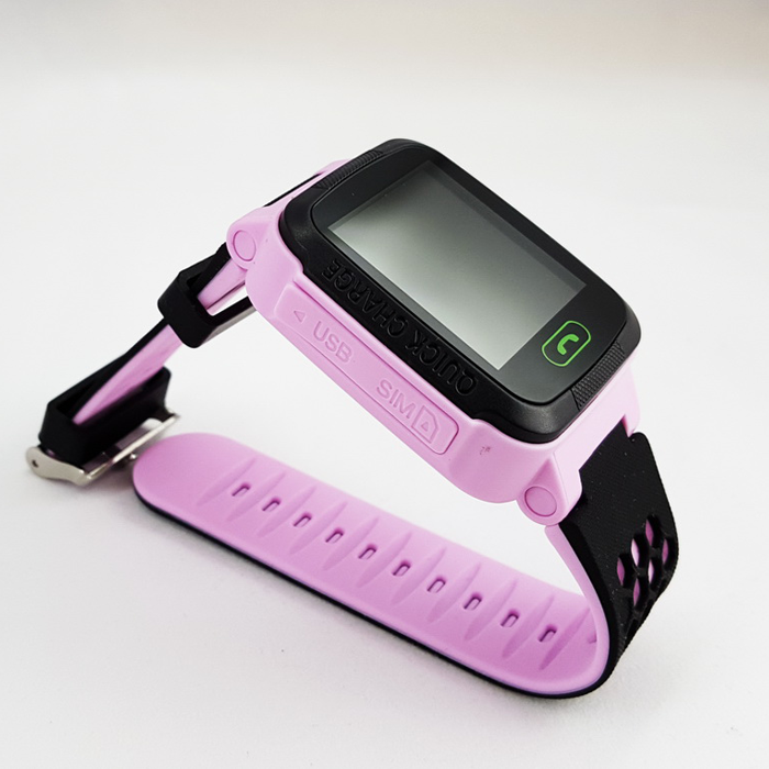 Đồng hồ định vị trẻ em E5 GPS (Hỗ trợ tiếng Việt) - Hot 2019 (Xanh - Tím)