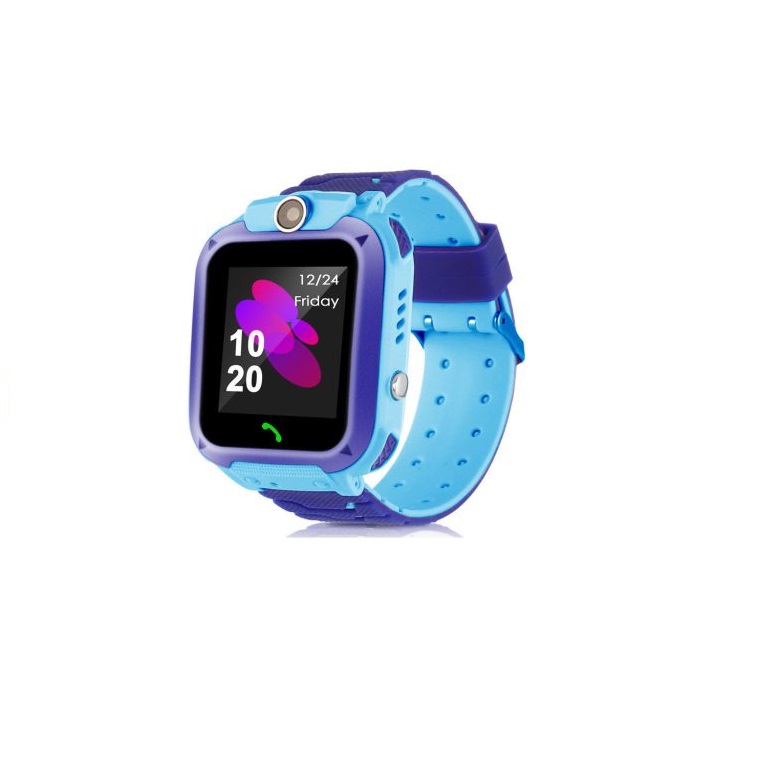 Đồng hồ định vị trẻ em KW28 nghe gọi định vị - Màu Xanh