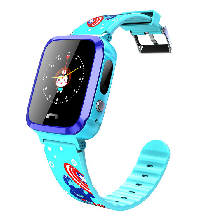 Đồng hồ định vị trẻ em V59 có tích hợp nghe từ xa (Xanh - Tím - Hồng)