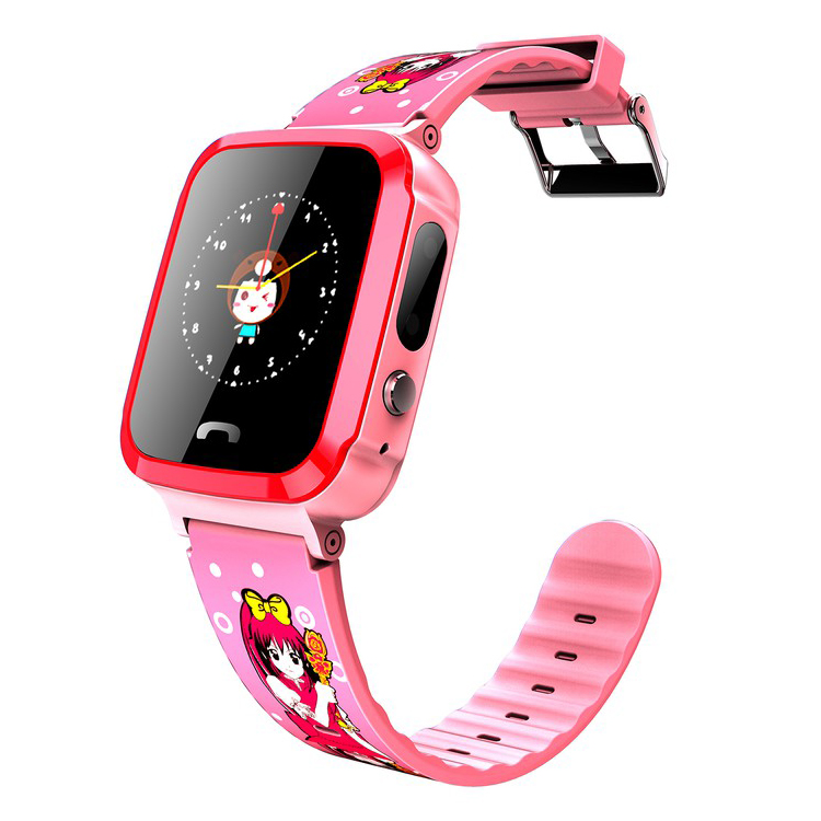 Đồng hồ định vị trẻ em V59 có tích hợp nghe từ xa (Xanh - Tím - Hồng)