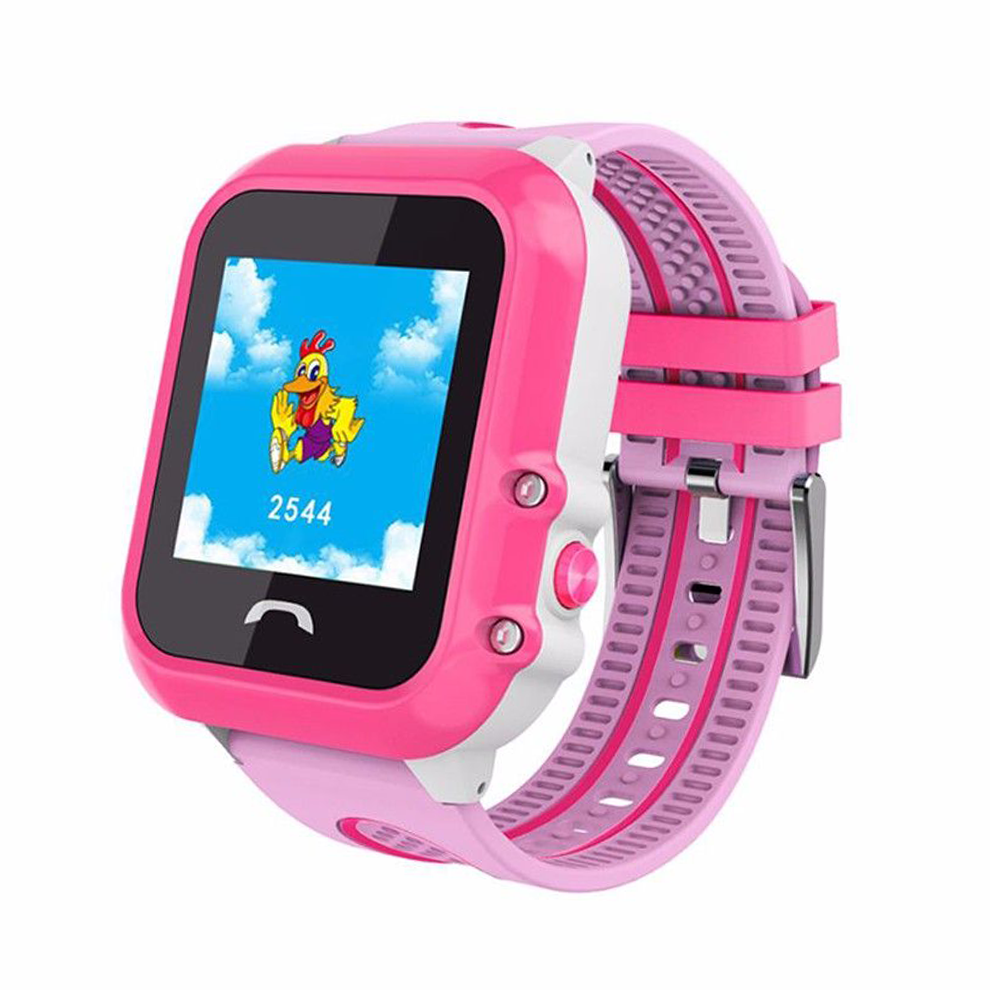 Đồng hồ định vị giám sát nghe gọi cảm ứng cho bé DF27 - Chống nước IP67