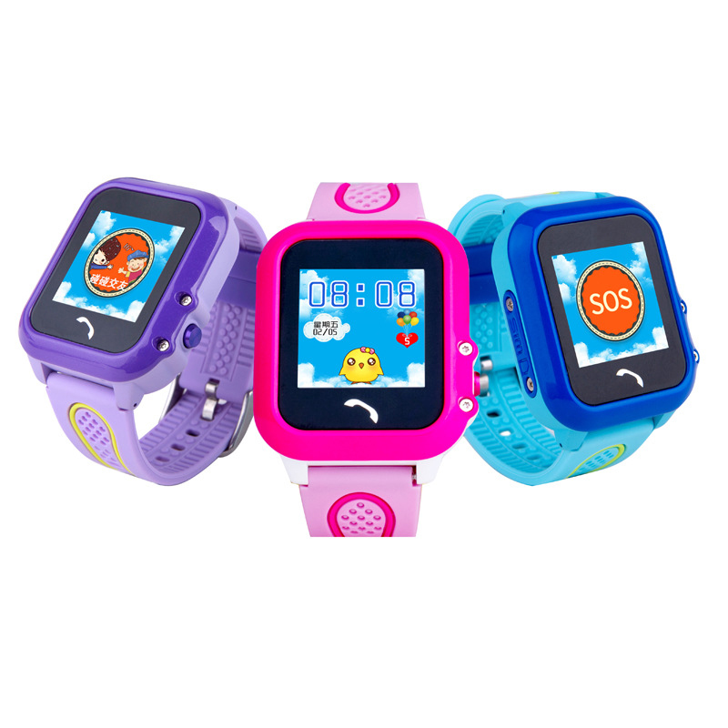 Đồng hồ định vị giám sát nghe gọi cảm ứng cho bé DF27 - Chống nước IP67