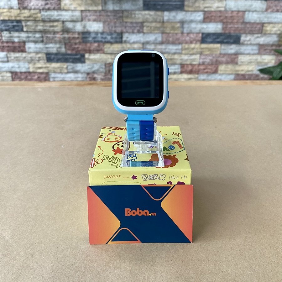 Đồng hồ gọi điện trẻ em GPS E80S N Original có tiếng Việt ( Màu Xanh )