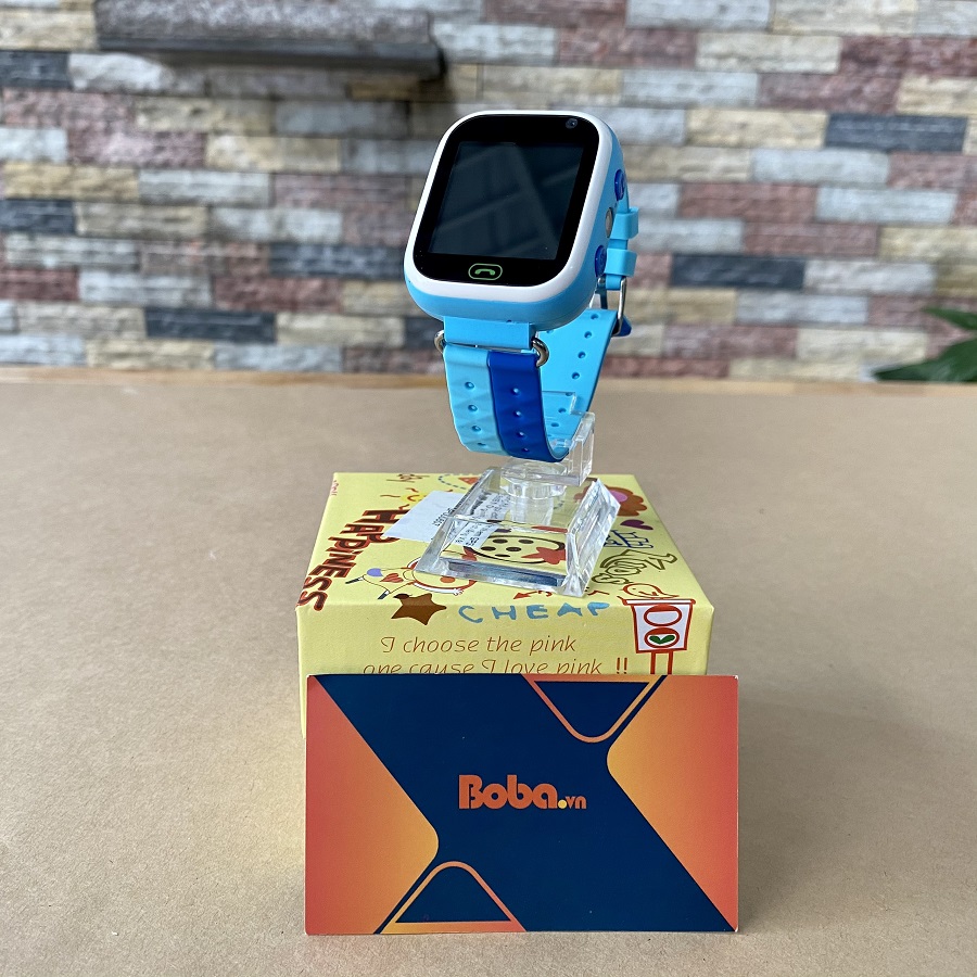 Đồng hồ gọi điện trẻ em GPS E80S N Original có tiếng Việt ( Màu Xanh )