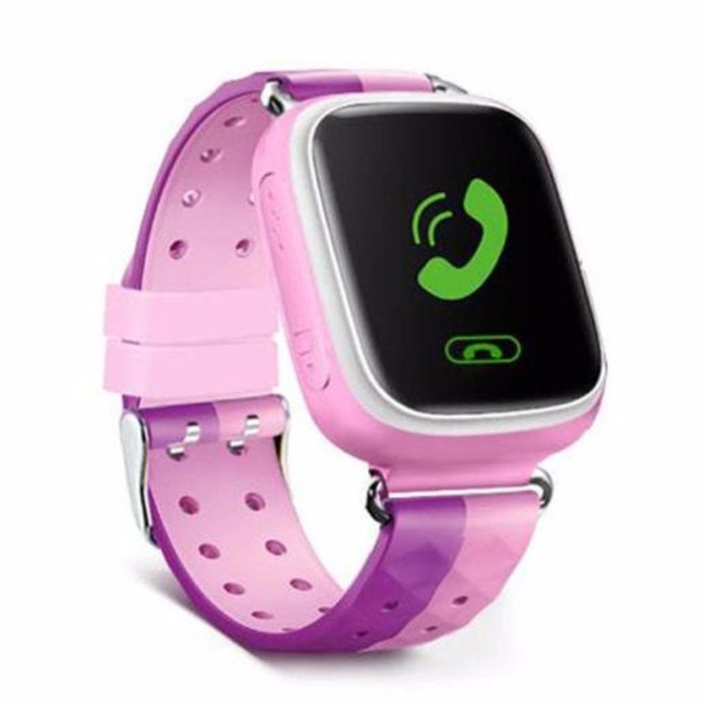 Đồng hồ gọi điện trẻ em GPS E80S N Original có tiếng Việt (Màu Hồng Tím)