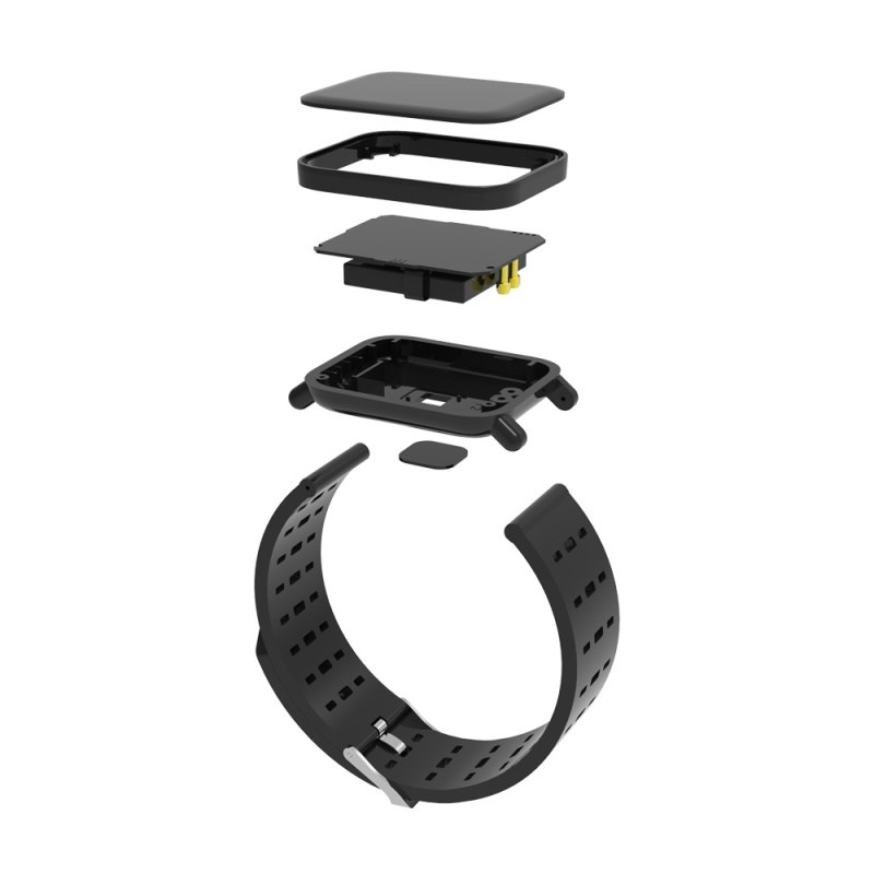 Vòng đeo tay thông minh A6 Smart Bracelet - IP67 đo nhịp tim nồng độ máu