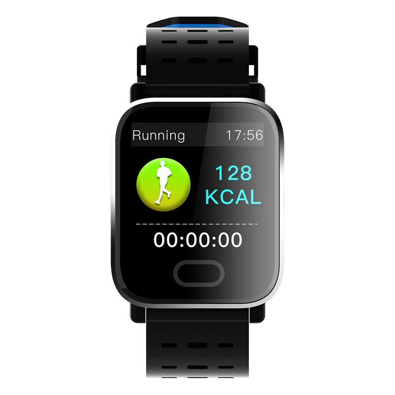 Vòng đeo tay thông minh A6 Smart Bracelet - IP67 đo nhịp tim nồng độ máu