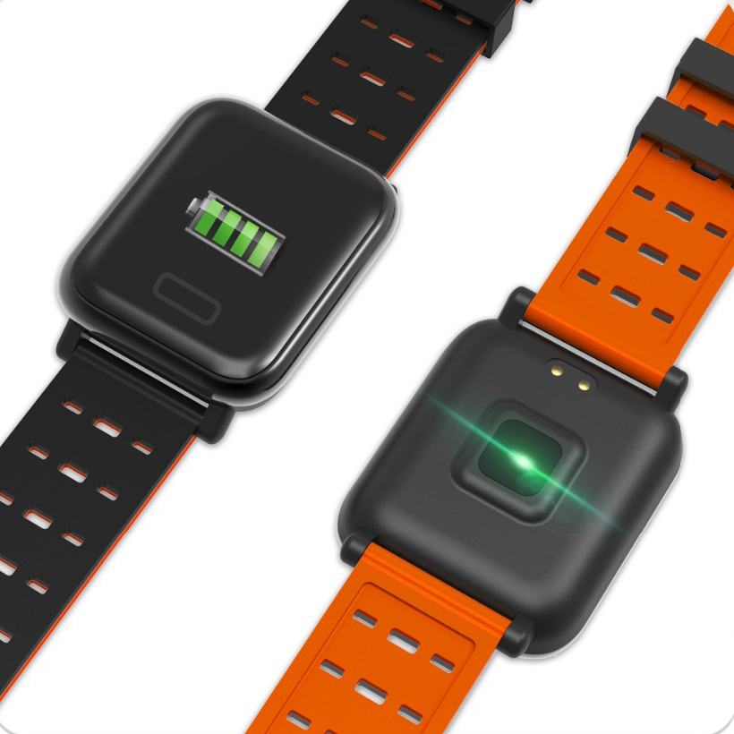 Vòng đeo tay thông minh A6 Smart Bracelet - IP67 đo nhịp tim nồng độ máu