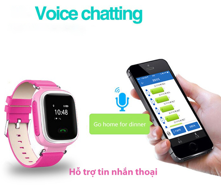 Đồng hồ định vị GPS trẻ em Q526 - Nghe gọi nhắn tin báo động