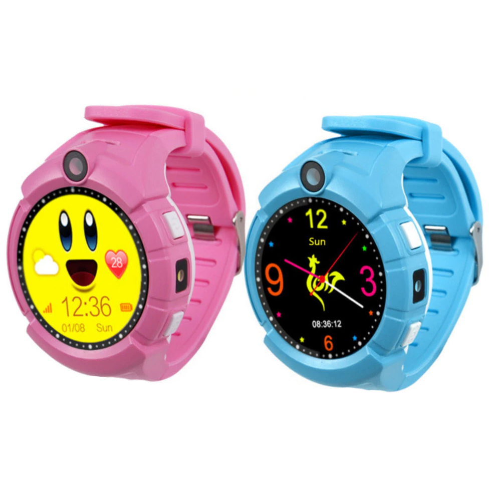 Đồng hồ GPS trẻ em Q360 mặt tròn - Antilost SOS