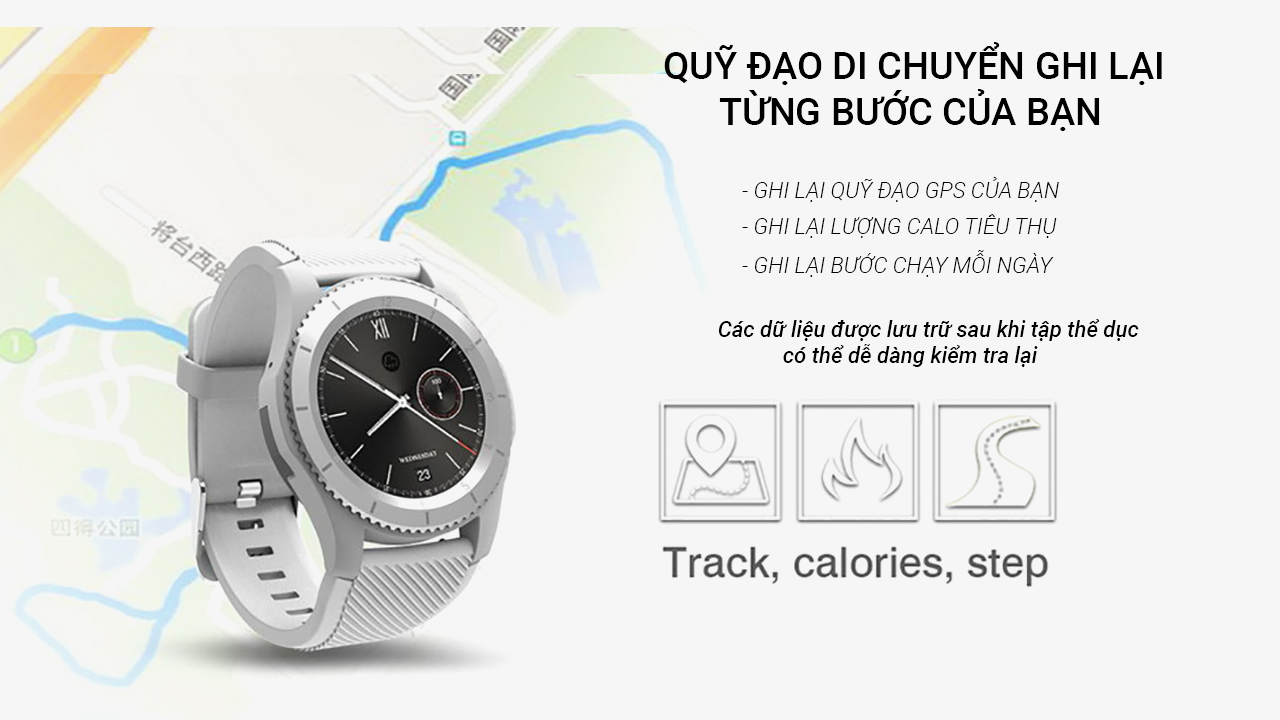 Đồng hồ thông minh G8 N01 Pro - Nghe gọi chống nước tích hợp định vị từ xa
