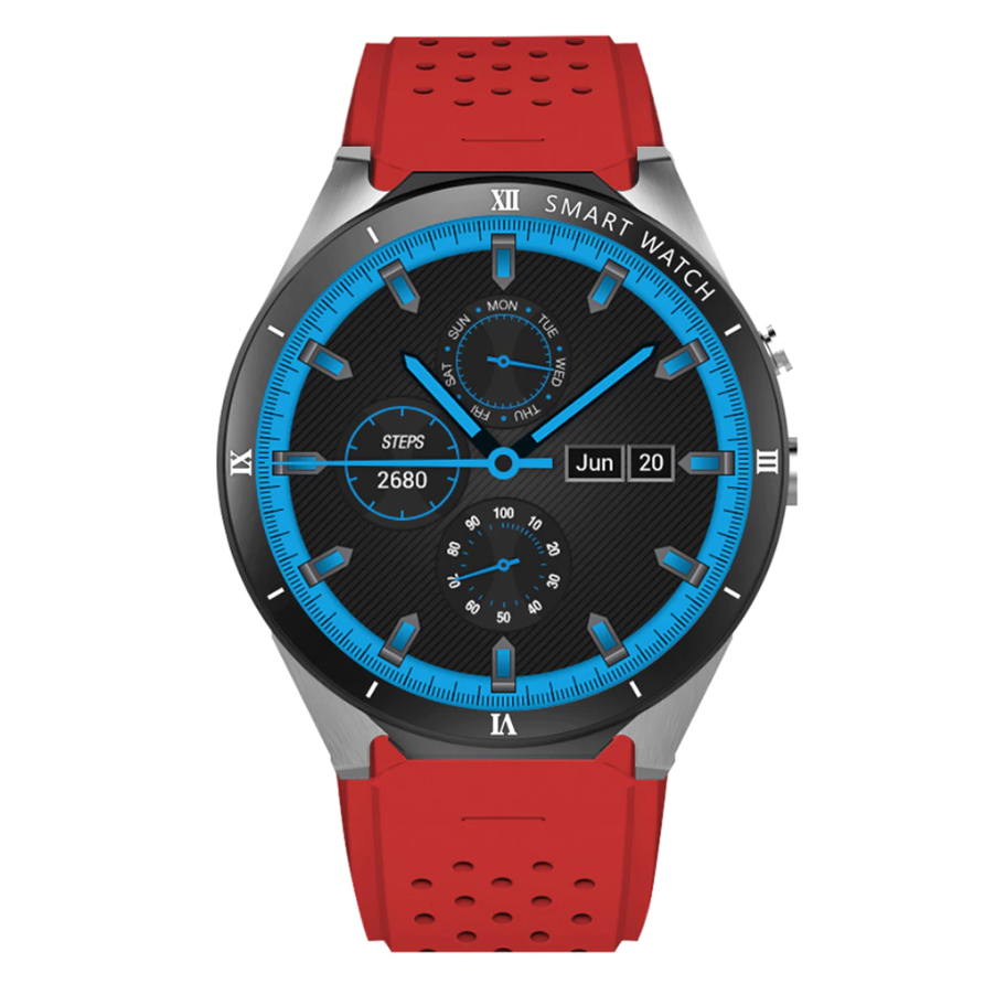 Smartwatch cao cấp KingWear KW88 Pro - Cảm hứng từ cơ học Android 7.1