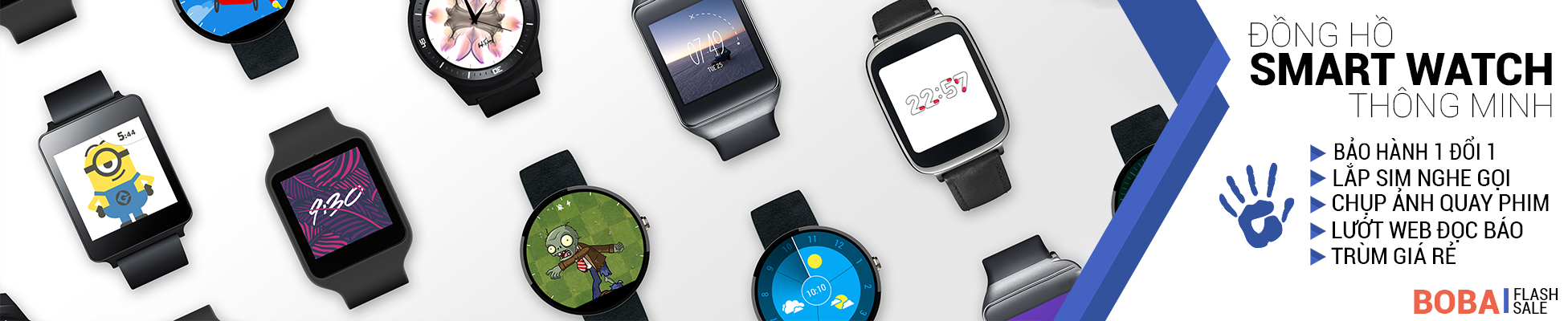 Mua đồng hồ smartwatch giá rẻ chất lượng, bảo hành chính hãng 1 đổi 1 tại Tp.HCM