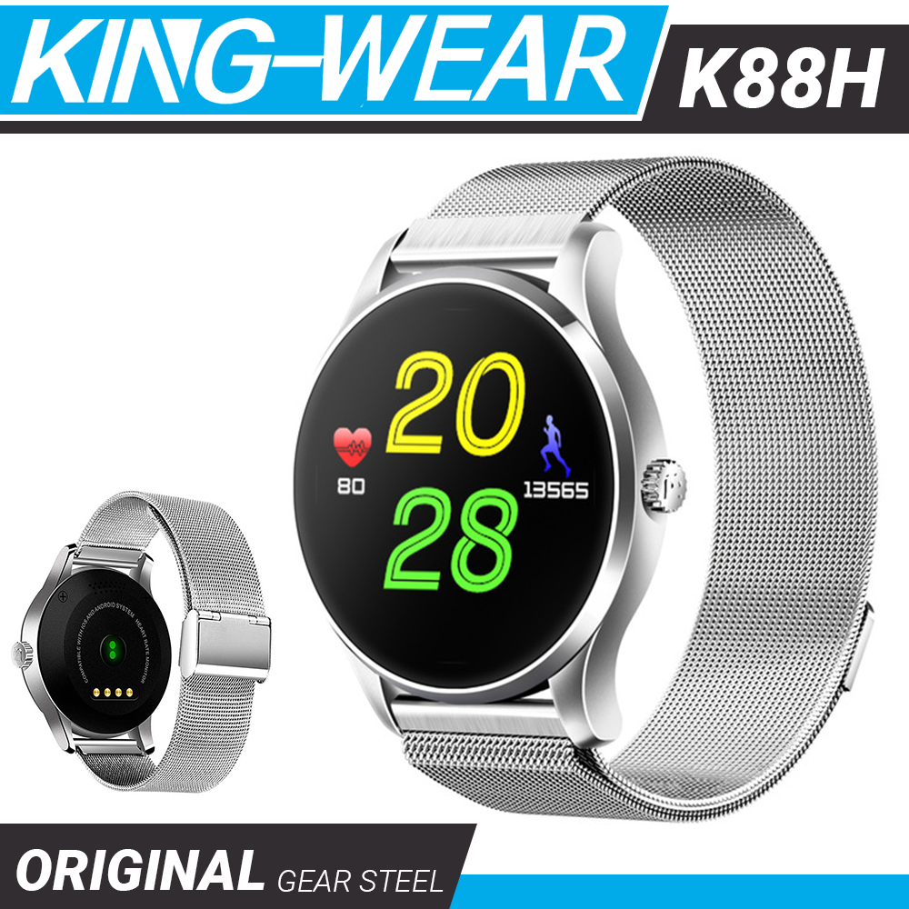 Đồng hồ thông minh KingWear K88H LCD Oled - Full kim loại