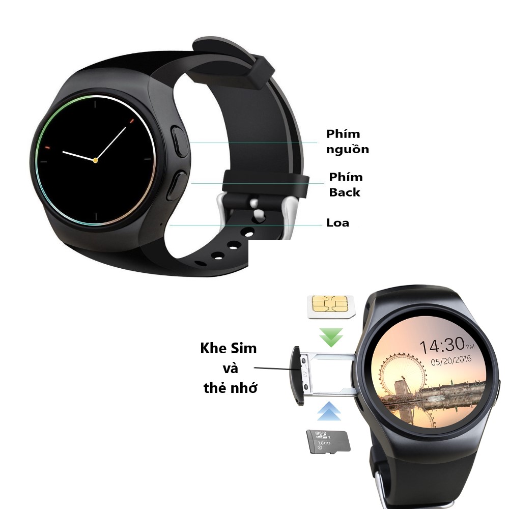 cấu tạo đồng hồ KW18