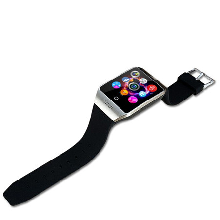 Đồng hồ cảm ứng lắp sim nghe gọi Q18 - Cong 2 đầu