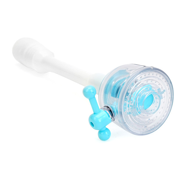 Vòi nước trong suốt quay 360 độ KX5 - Đầu vòi có khóa