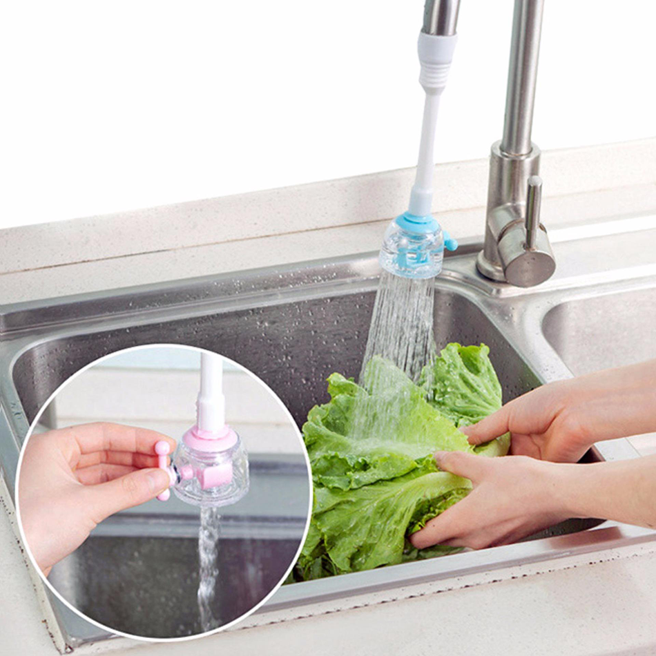 Vòi nước trong suốt quay 360 độ KX5 - Đầu vòi có khóa