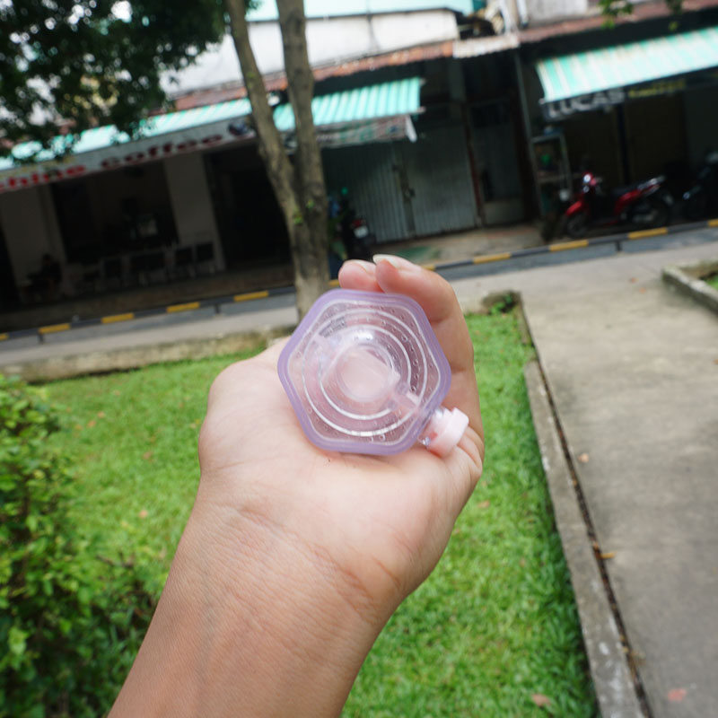 Vòi nước trong suốt quay 360 độ KX5 - Đầu vòi có khóa