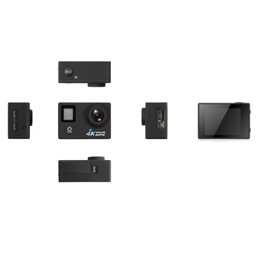 Camera hành trình gắn xe máy Ultra HD DV 4K S1 - Có ngàm gắn mũ bảo hiểm