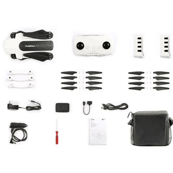Combo Flycam Hubsan ZINO 2 PIN và Balo